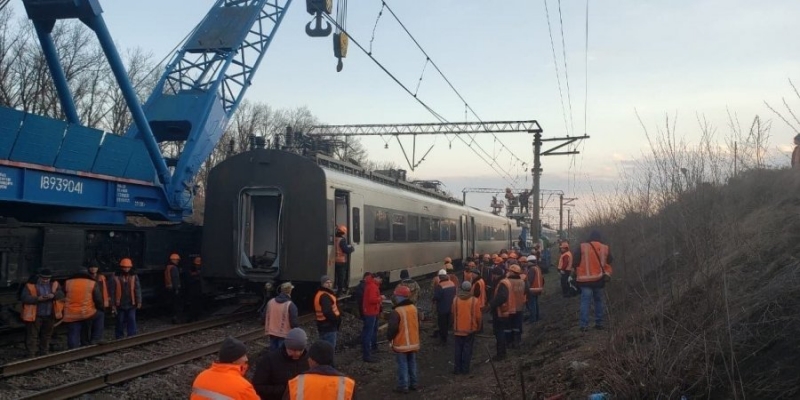 Авария с&nbsp;поездом Интерсити: в&nbsp;Укрзализнице назвали причину